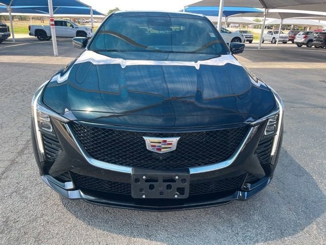 2025 Cadillac CT5-V V-Series in Black Raven — front three-quarter view