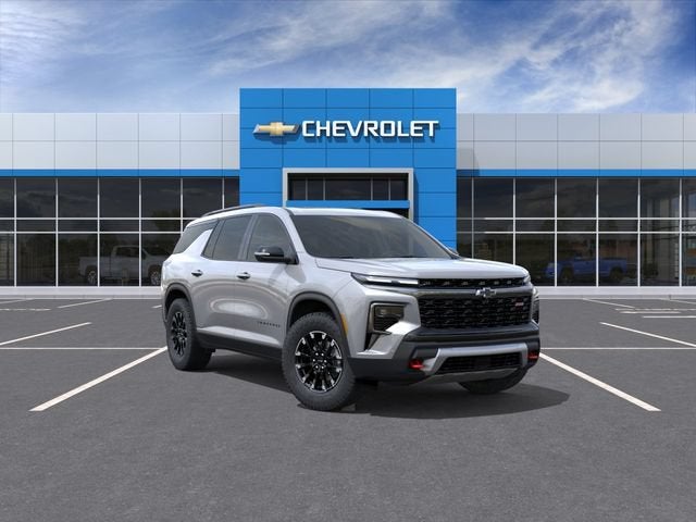2026 Chevrolet Traverse Z71 in Sterling Gray Metallic — front three-quarter view
