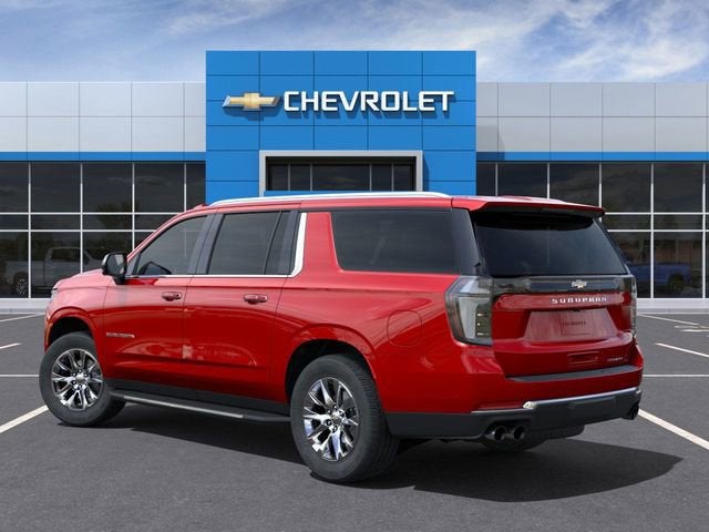 2025 Chevrolet Suburban — rear three-quarter view