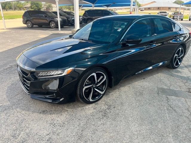 2022 Honda Accord Sport Special Edition in Black — front three-quarter view