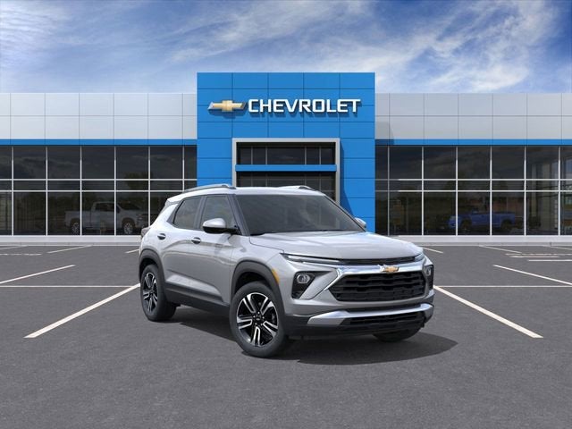 2026 Chevrolet Trailblazer LT in Sterling Gray Metallic — front three-quarter view